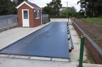 E-G-Hadingham Surface Mounted Weighbridge installation