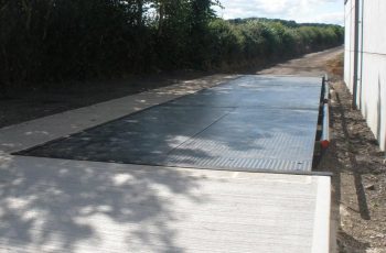 Surface Mounted Weighbridge on site