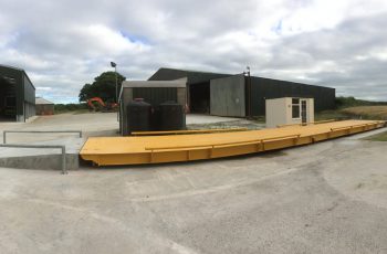 Surface Mounted Weighbridge on agricultural site